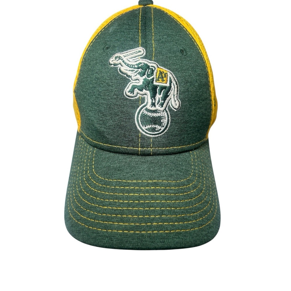 Youth 9 MLB Oakland Athletics Baseball Hat Mens One Size Green Performance
